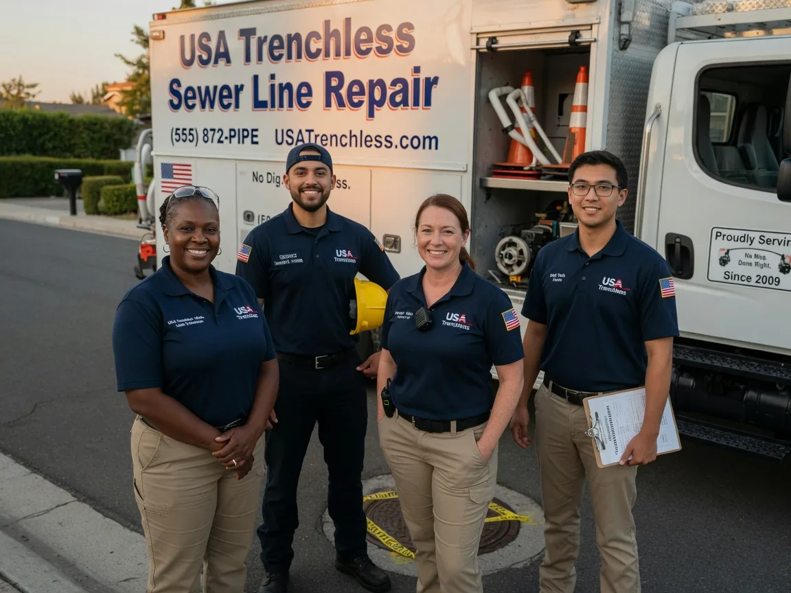 Sewer Line Repair company in Mcfaddin, TX